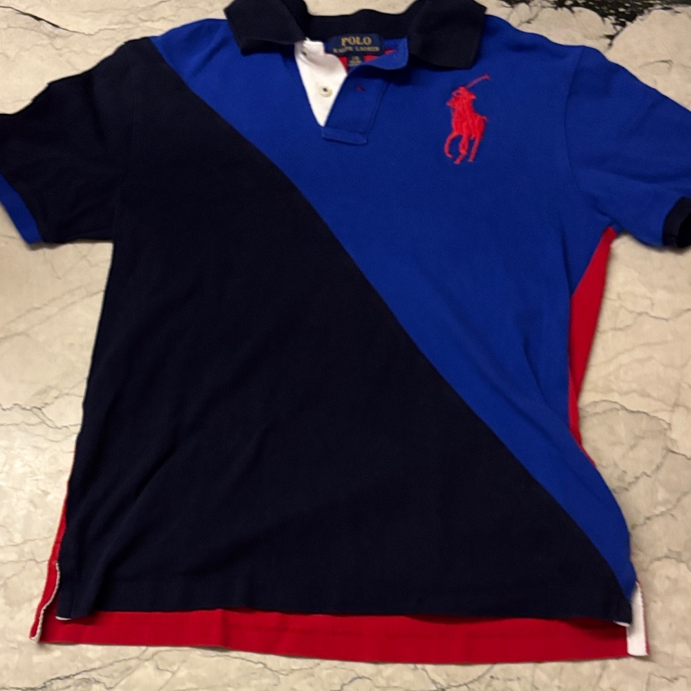 Polo by Ralph Lauren Tricolor Polo Shirt